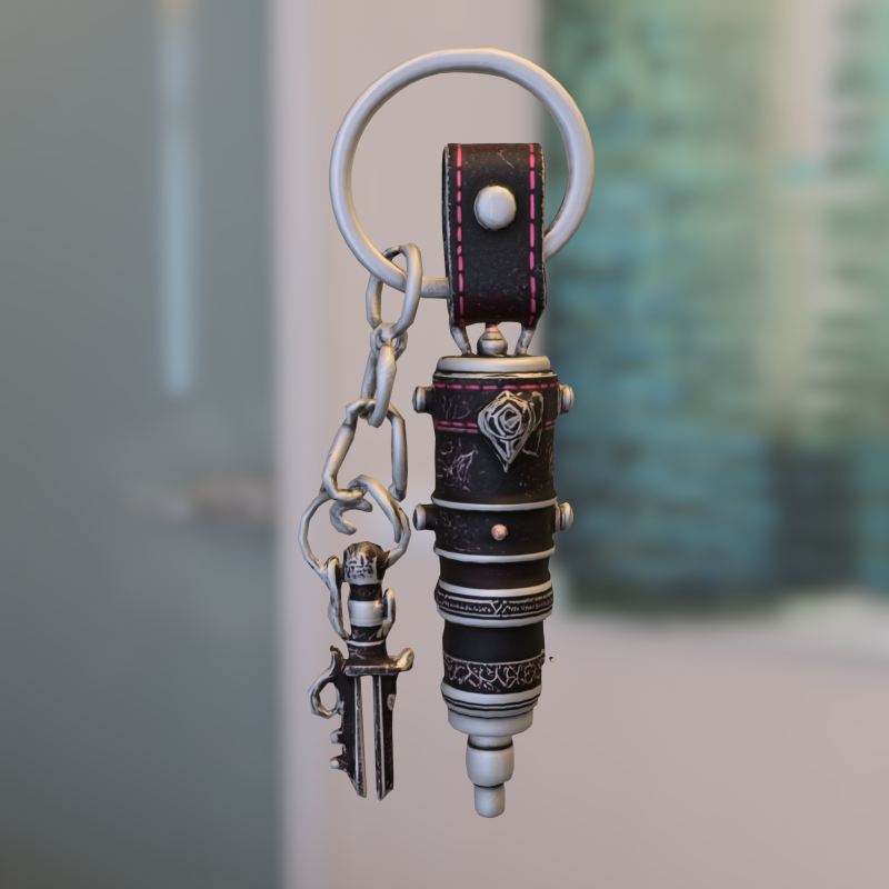 Paket Gantungan Kunci Model 3D .c4d .max .obj .3ds .fbx .stl .blend 