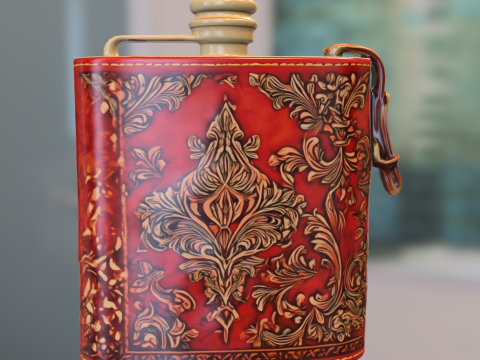 烧瓶药水包 3D 模型