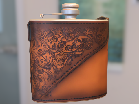 烧瓶药水包 3D 模型