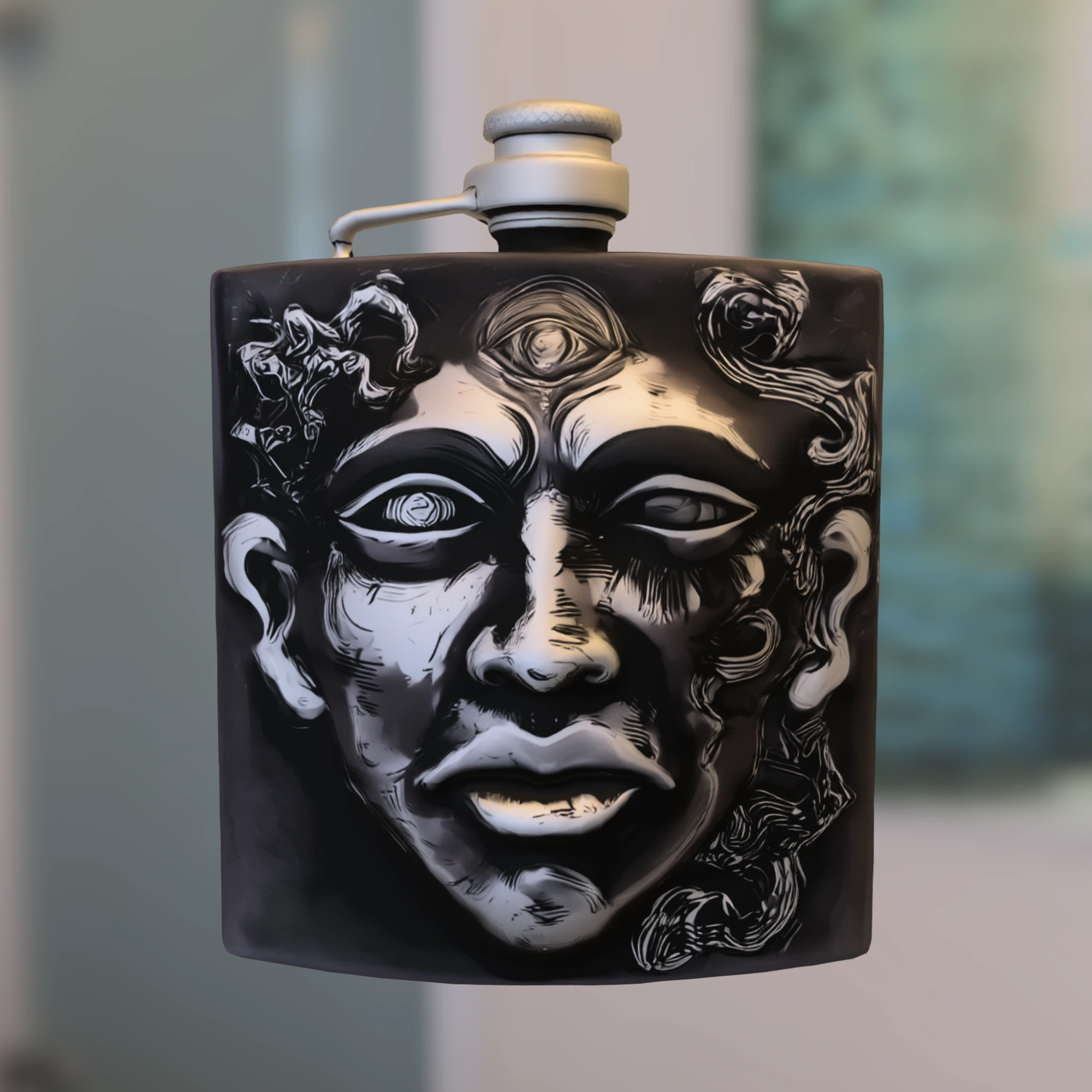 Pack potion flask 3D Model .c4d .max .obj .3ds .fbx .stl .blend