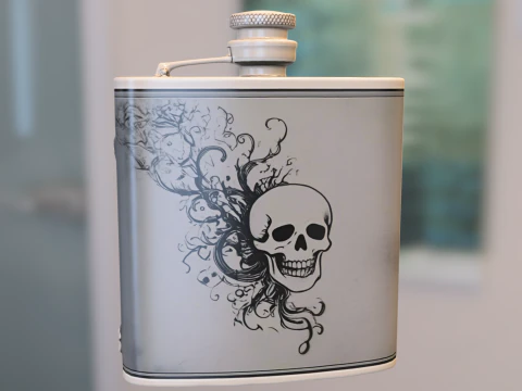 Pack potion flask 3D Model