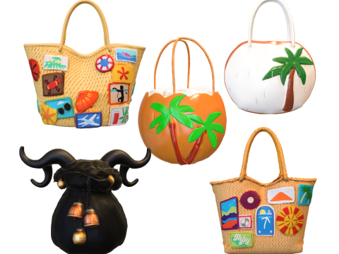 Confezione da 10 buste Modello 3D