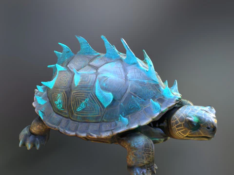 Mythical acient High Quality Fantasy Asset 3D Model