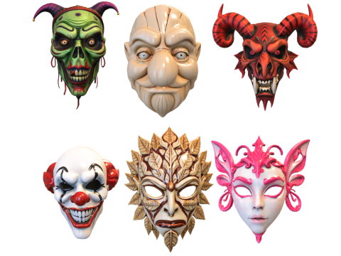 Pack mask sinister 3D Model
