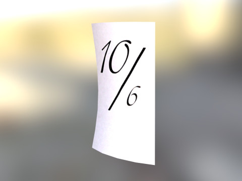 ホーンテッドスカル 3Dモデル