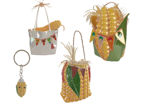 Oogstma&iuml;sfestivalcollectie 3D Model