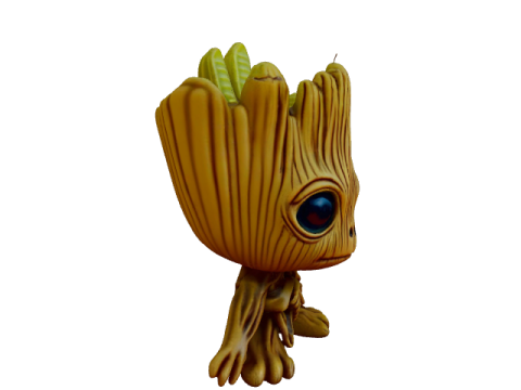 Baby groot sit 3D Model
