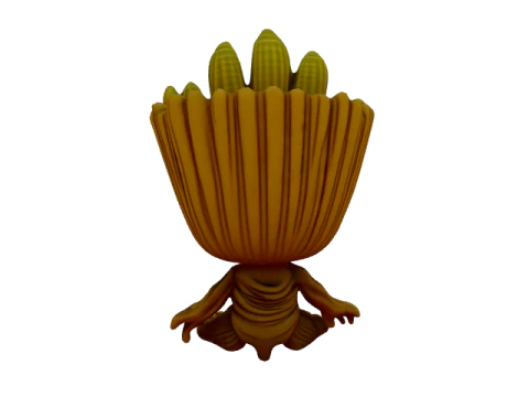 Baby groot sit 3D Model