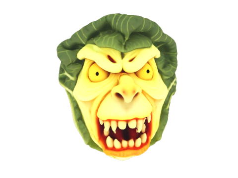 Figurines jeu de pack de l&eacute;gumes pr&ecirc;t Modèle 3D