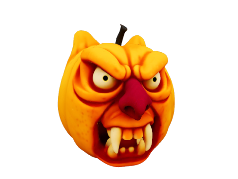 Figures vegetable pack game ready 3D Model