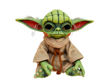 Pack Yoda sinister Game Ready 3D Модель