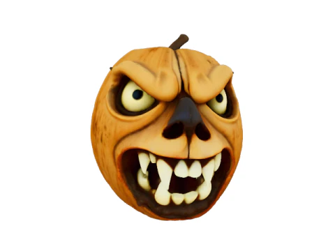 Pakuj dynie Gotowe do gry Model 3D