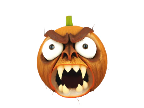 Pakuj dynie Gotowe do gry Model 3D