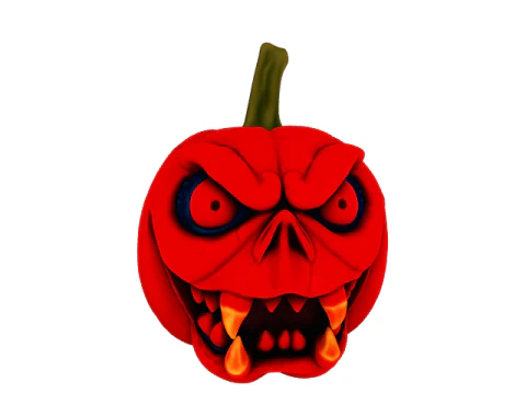 Pakuj dynie Gotowe do gry Model 3D