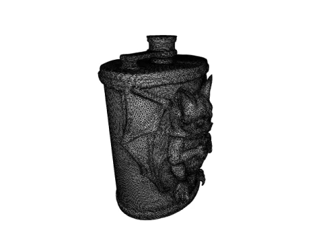 Lasks gothic game reader 3D Model