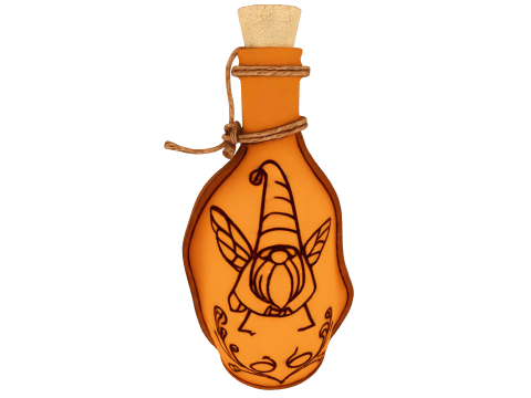 Читалка игр для мифических бутылок 3D Модель