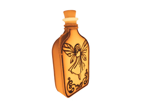 Pack flask gnome game reader 3D Model