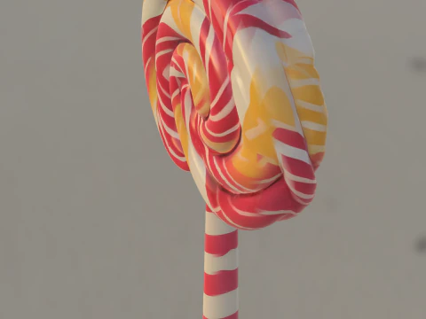 Lettore di giochi Candy Lollipop Modello 3D