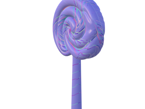 Candy Lollipop game reader 3D Model