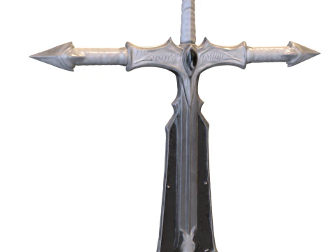 Fantasy sword game reader 3D Model
