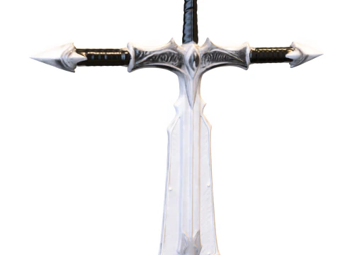 Fantasy sword game reader 3D Model