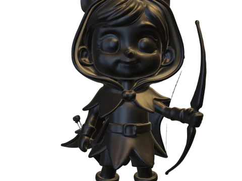 Forest archer game reader 3D Model
