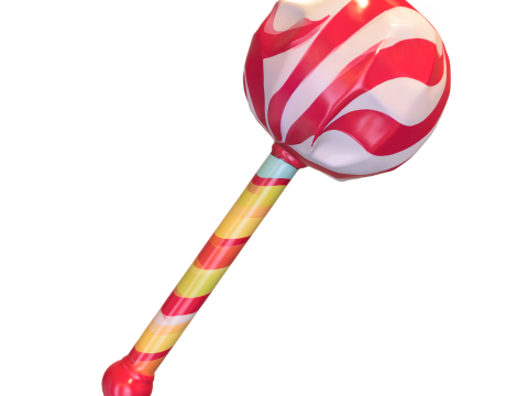 Lollipop hammer game reader 3D Model