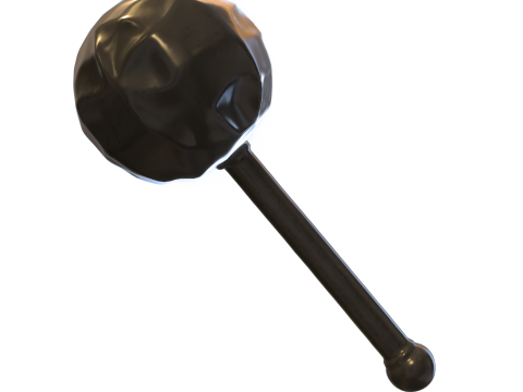 Lollipop hammer game reader 3D Model