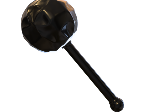Lollipop hammer game reader 3D Model