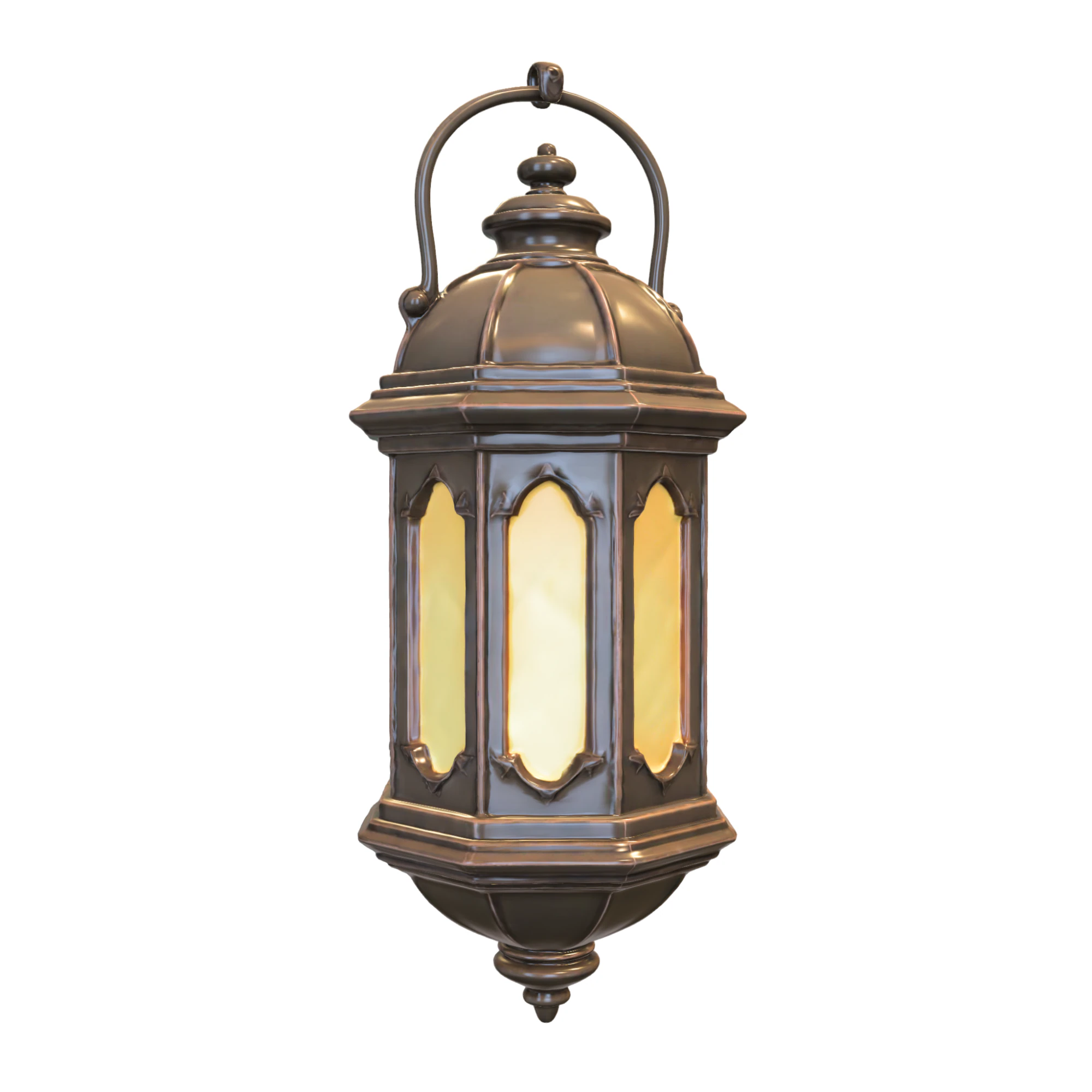 Lettore di giochi di lanterne medievali Modello 3D .c4d .max .obj .3ds .fbx .stl .blend