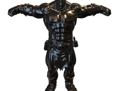 Орк-грубый читатель игр 3D Модель