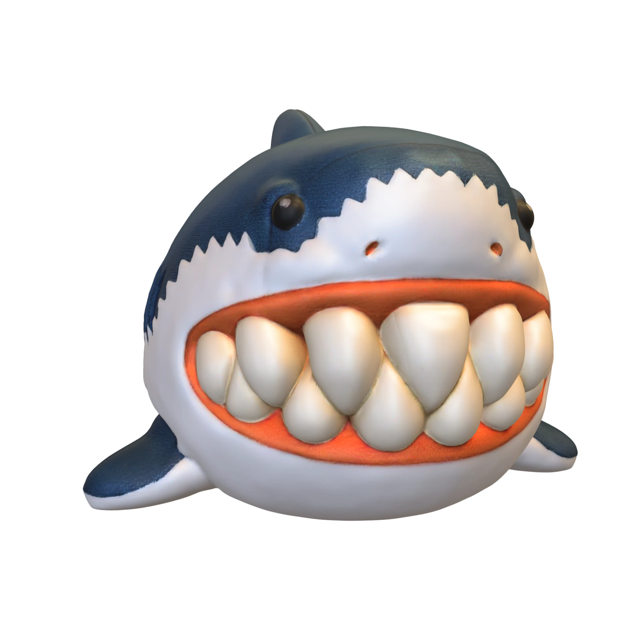 Pl&uuml;schhai-Spieleleser 3D Modell .c4d .max .obj .3ds .fbx .stl .blend 