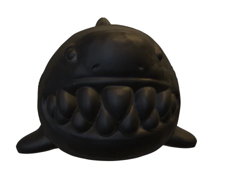 Pl&uuml;schhai-Spieleleser 3D Modell