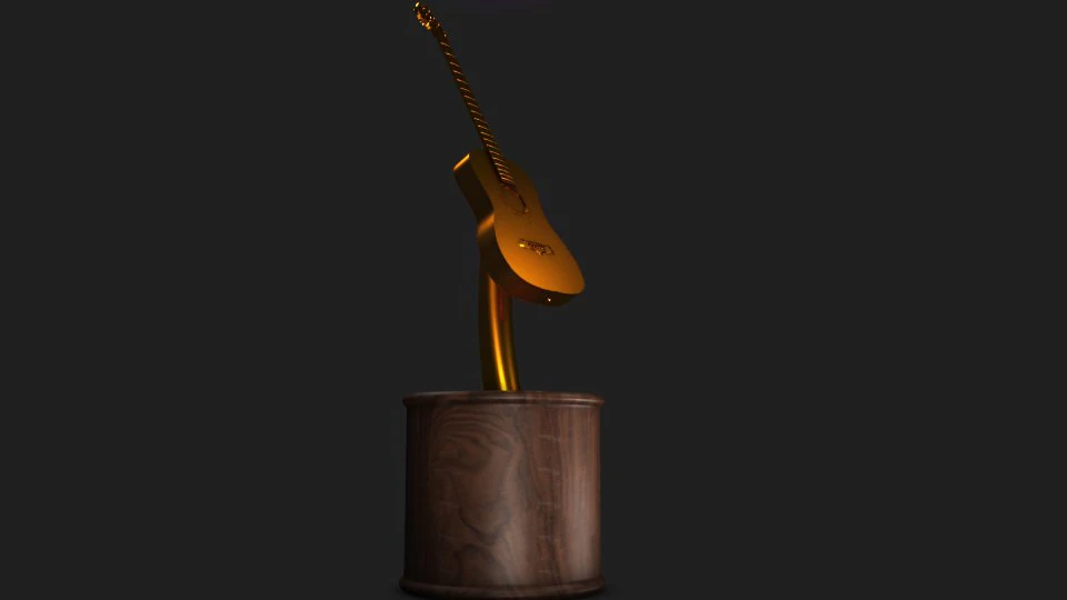 music award 3D Model .c4d .max .obj .3ds .fbx .stl .blend 