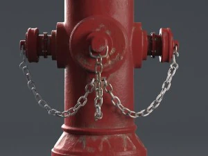 消火栓 3Dモデル