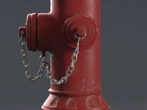 消火栓 3Dモデル