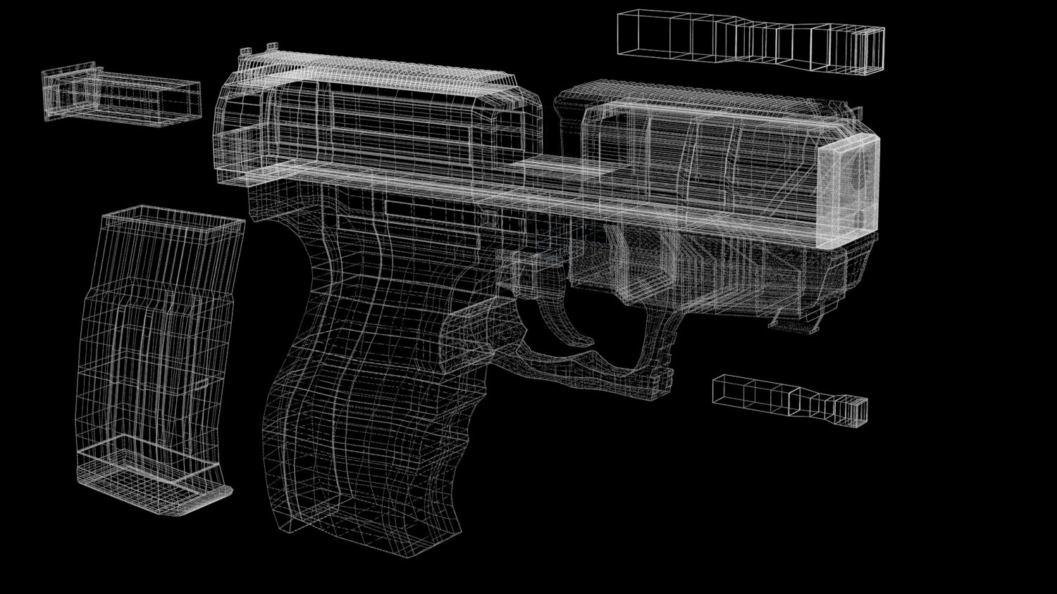 Pistol 3d model