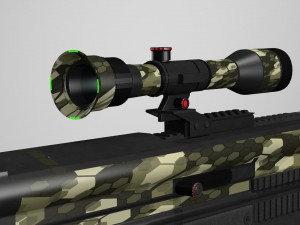 pulse-sniper rifle Modelo 3D