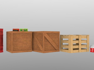 game objects 3D Model