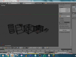 game objects 3D Model