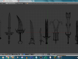 sword pack 3D Model