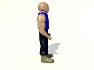 action figure 2 3D Model
