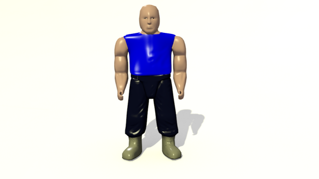 action figure 2 3D Model .c4d .max .obj .3ds .fbx .stl .blend 