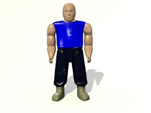 action figure 2 3D Model