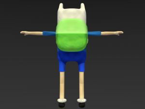 finn from adventure time 3D 모델