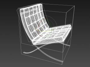 barcelona chair 3D Model