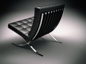 barcelona chair Model 3D