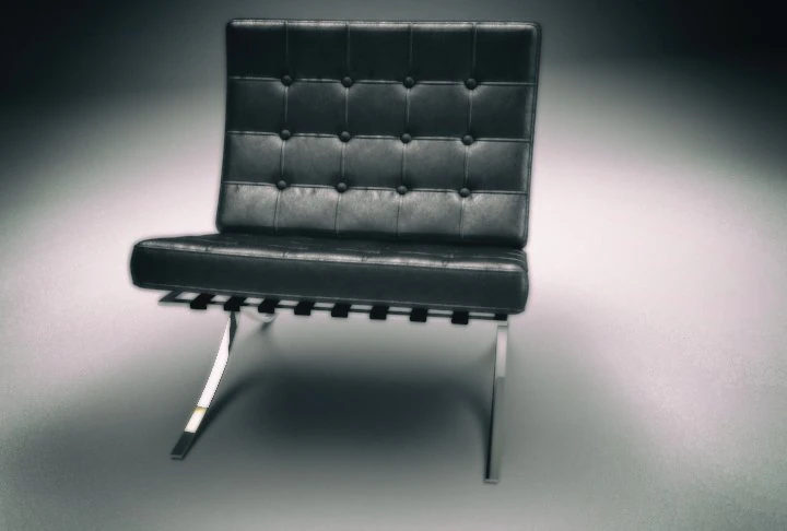 barcelona chair 3D Model .c4d .max .obj .3ds .fbx .stl .blend
