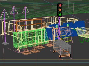 street work pack 3Dモデル
