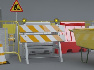 street work pack 3Dモデル